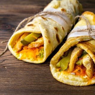 Paneer Kathi Roll- Popular street food ## - 2 Rolls