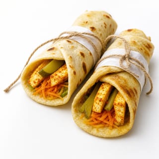 Paneer Kathi Roll- Popular street food ## - 2 Rolls